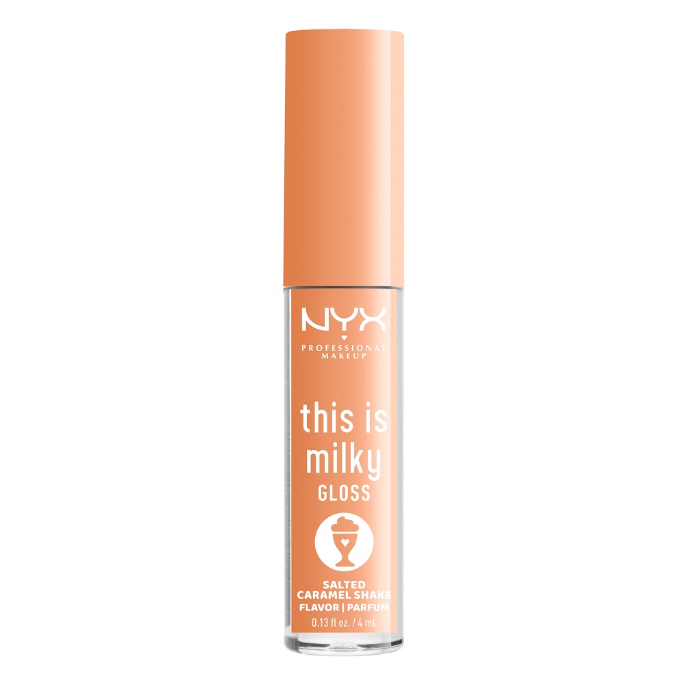 

Блеск для губ this is milky gloss Nyx Professional Makeup, цвет saltd caramel shake, 4 мл