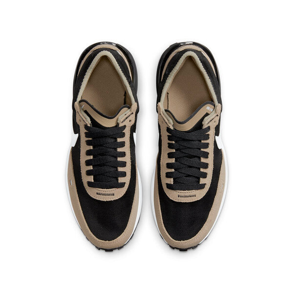 Кроссовки waffle one athleisure casual sports shoes black brown Nike, черный — фото 4