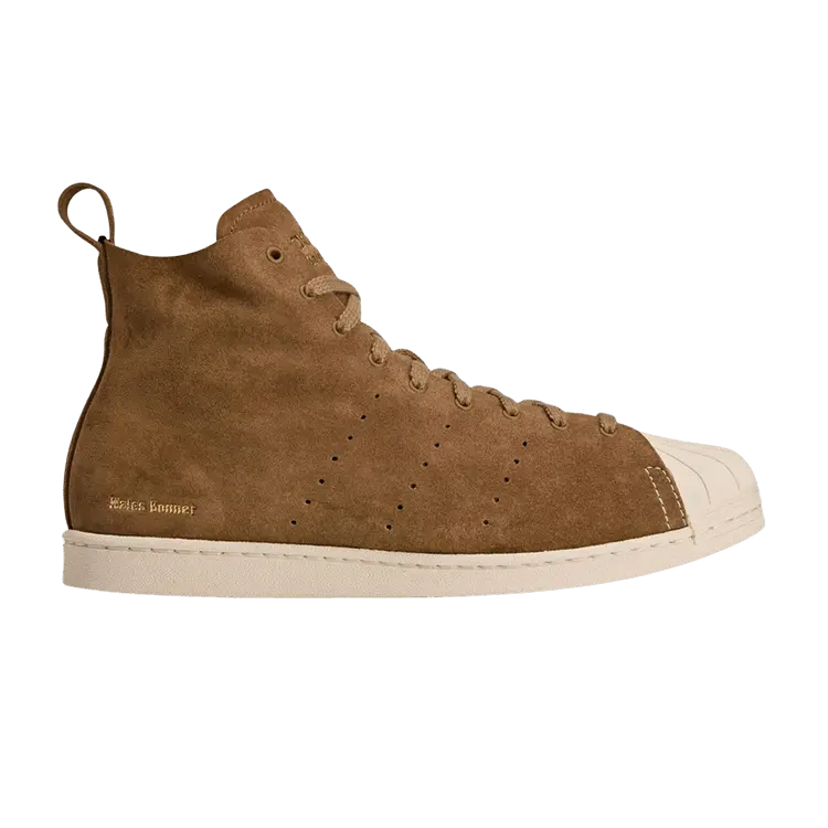 

Кроссовки adidas Wales Bonner x Superstar High 'Brown', коричневый