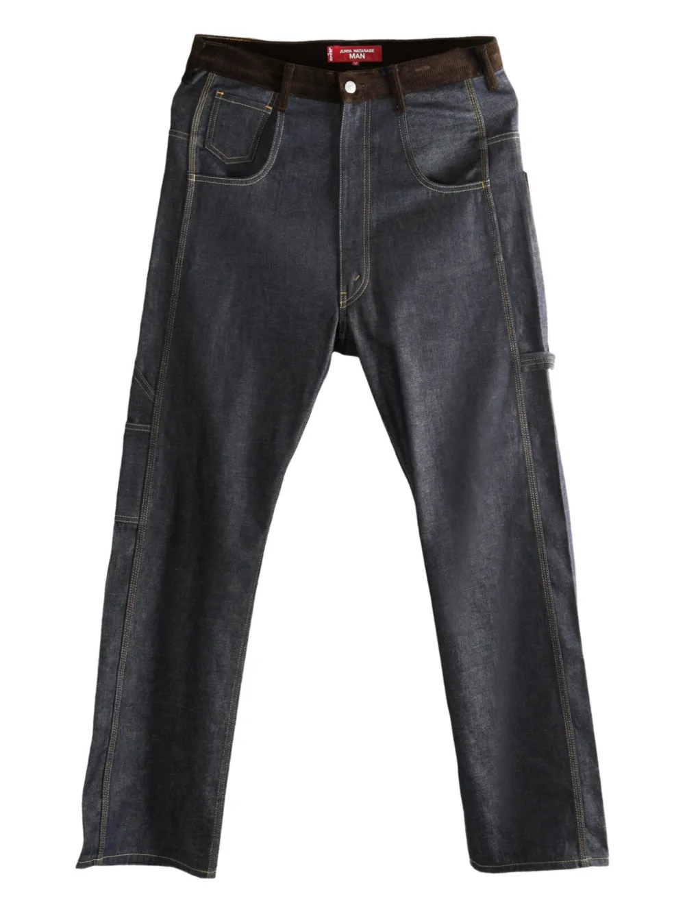 

Джинсы Levi's X с вставками из вельвета Junya Watanabe MAN, синий