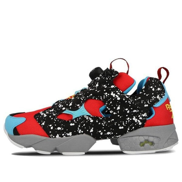 

Кроссовки instapump fury 'black red blue' Reebok, черный