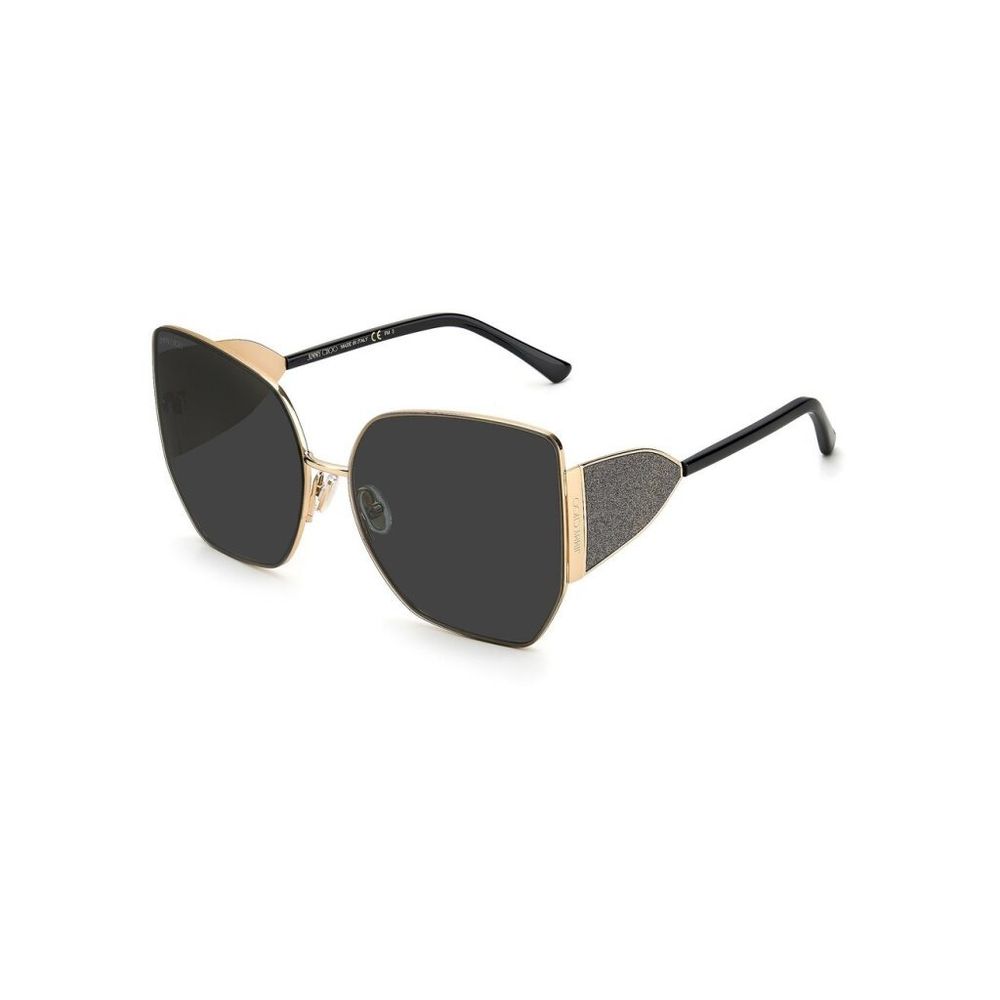 

Солнцезащитные очки из золотистого металла Jimmy Choo Eyewear