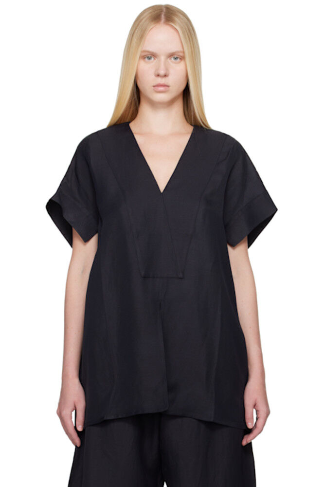 

Льняной топ Circe Navy Studio Nicholson