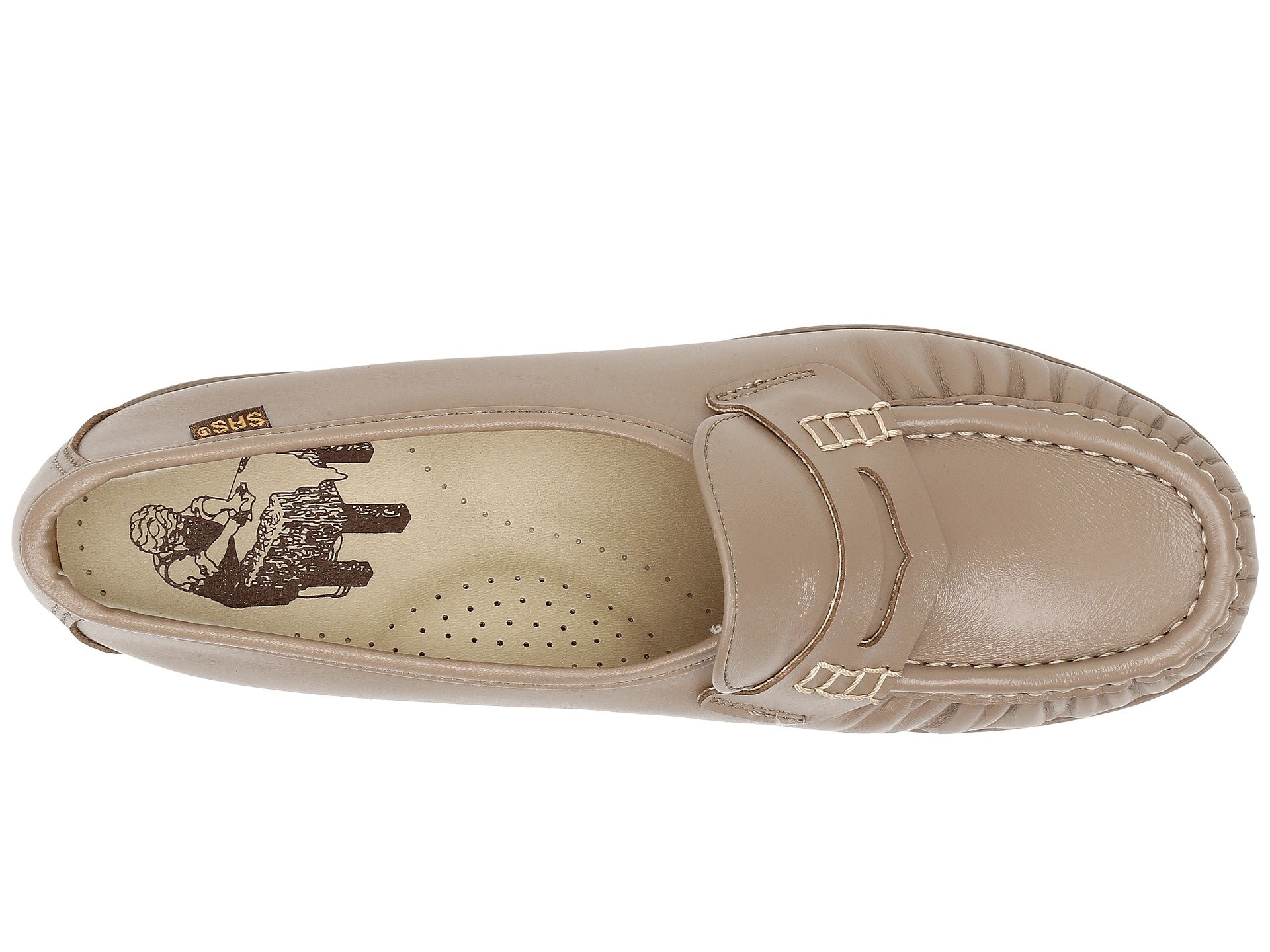 Лоферы SAS Classic Slip On Comfort Loafer, Mocha — фото 2