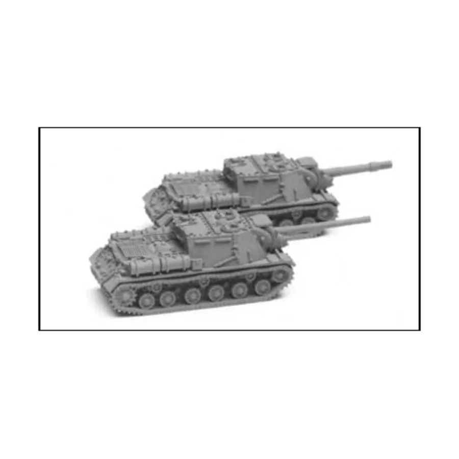 

ИСУ-122/152 122мм, WWII Micro Armour - Russia - Self-Propelled Guns (1:285)