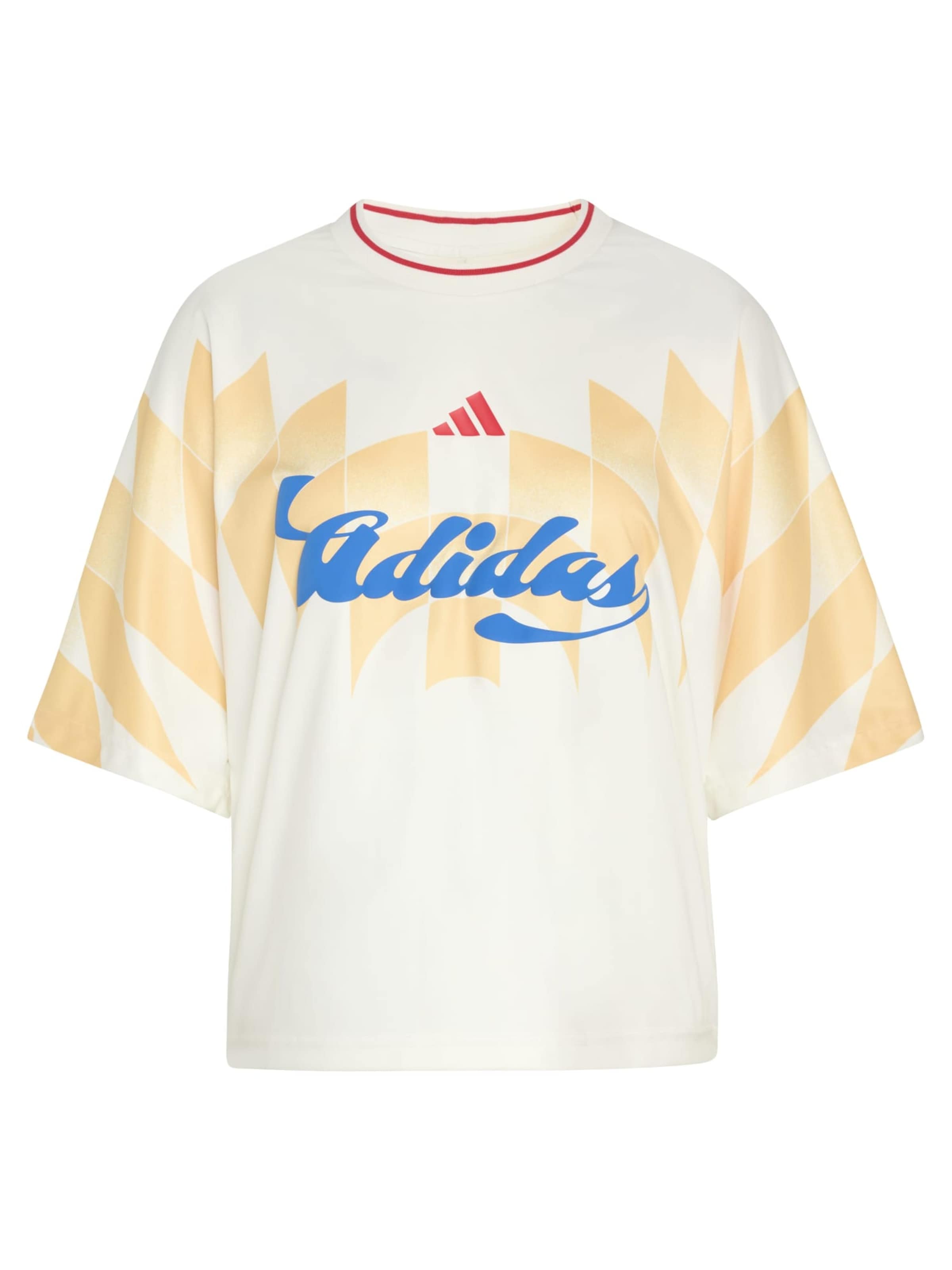 

Adidas Sportswear Футболка Performance 'HOUSE OF TIRO X COMMON GOAL' в цвете Off White