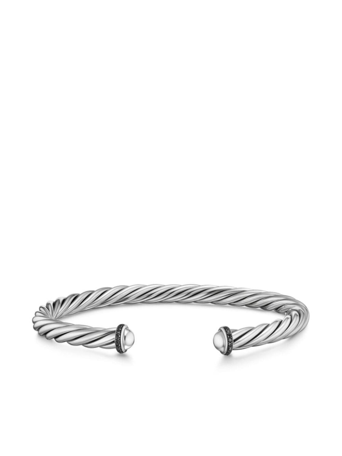 

Браслет-цепочка с застежкой-молнией David Yurman, серебряный