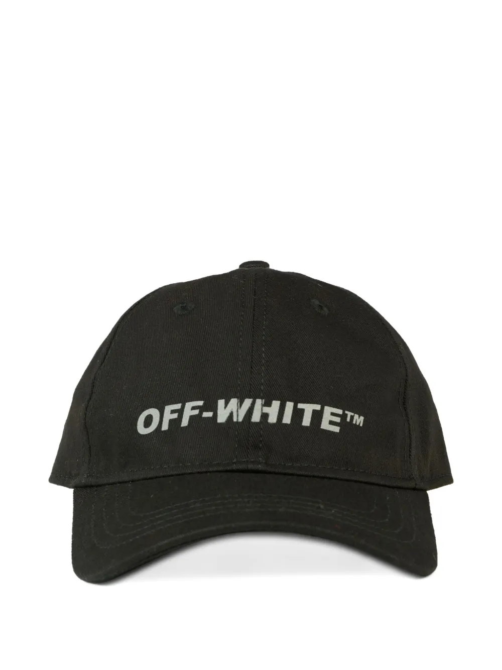 

Бейсболка с вышитым логотипом OFF-WHITE KIDS, черный