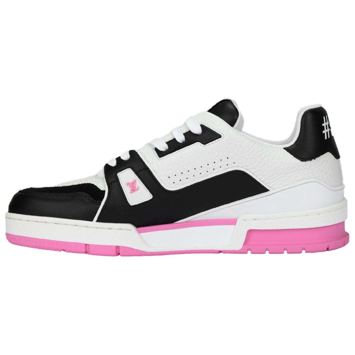 

LOUIS VUITTON Кроссовки для скейтбординга Trainer Low-Top, мужские, розовые