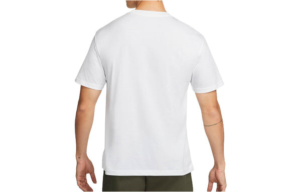 Футболка men's sb funny cactus flower pattern printing short sleeve white t-shirt Nike, мультиколор — фото 2