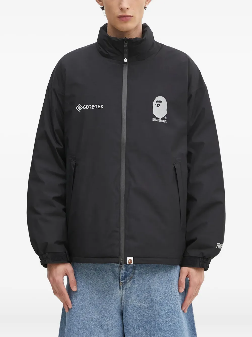 

Пуховик One Point A BATHING APE, черный