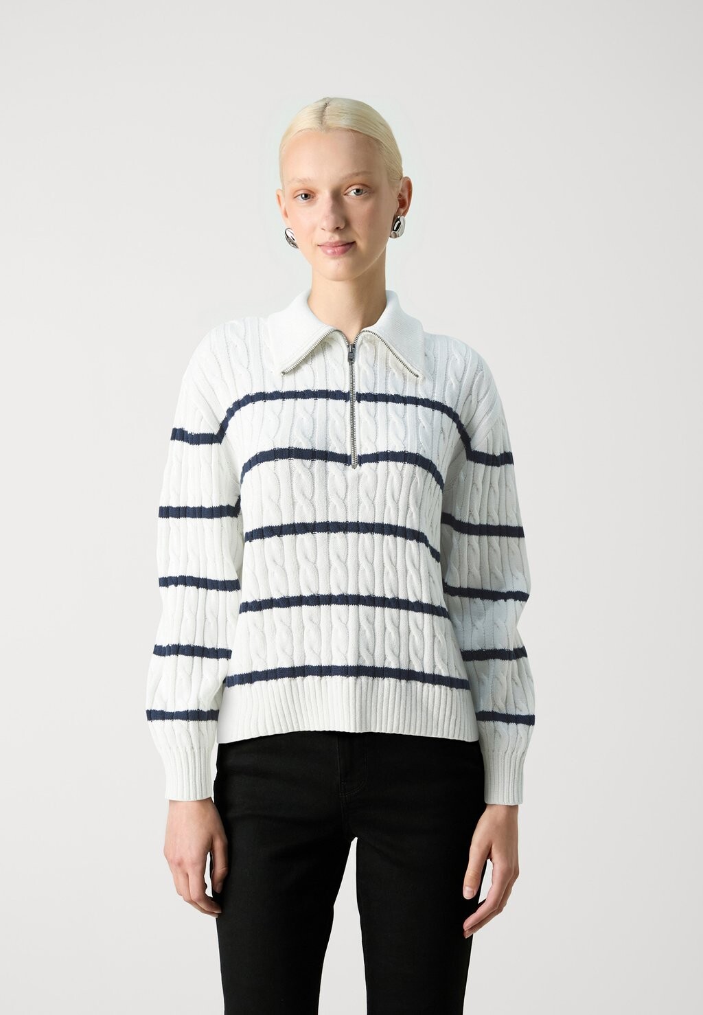 

Джемпер HALF ZIP Hollister Co., серый