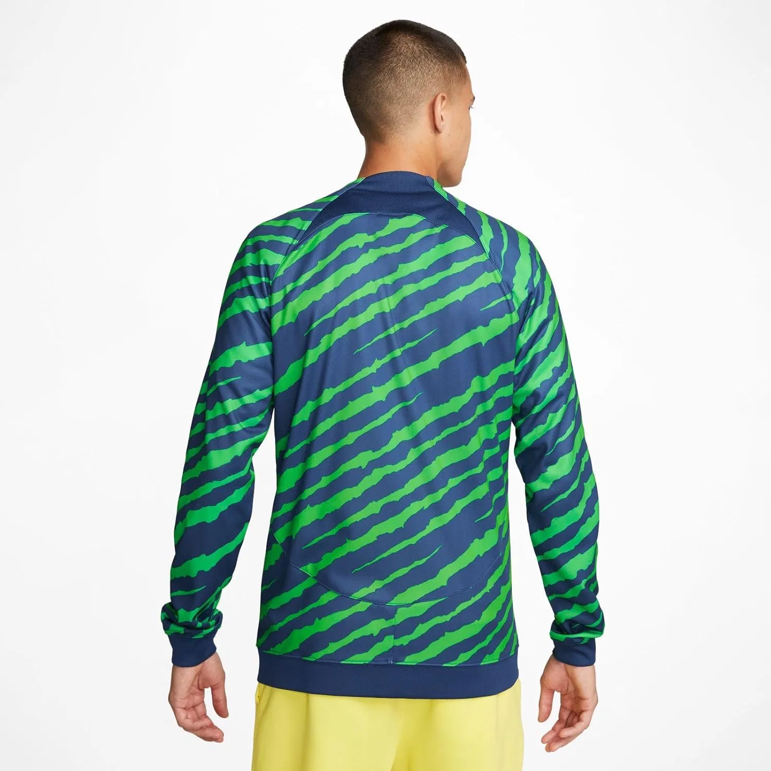 Куртка Nike CBF Mnk Acdpr Anthmjkt K Gx, Coastal Blue/Dynamic Yellow — фото 3
