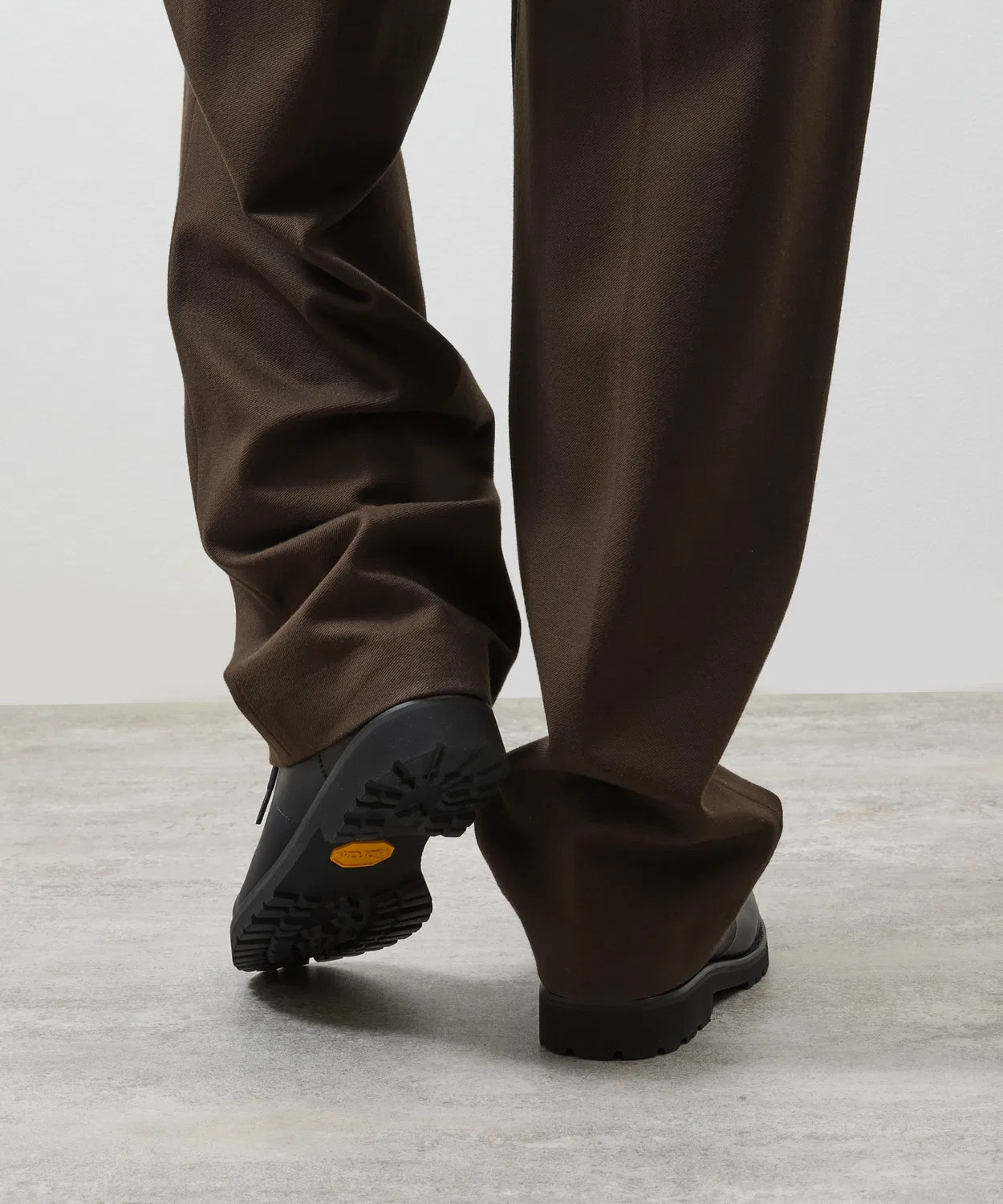 Треккинговые ботинки водонепроницаемые PADRONE из кожи, на Vibram, коричневые — фото 4