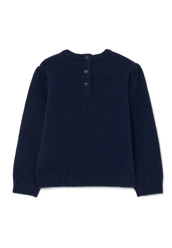 Свитер стандартного кроя с вышивкой Ovs, Dark Blue — фото 2