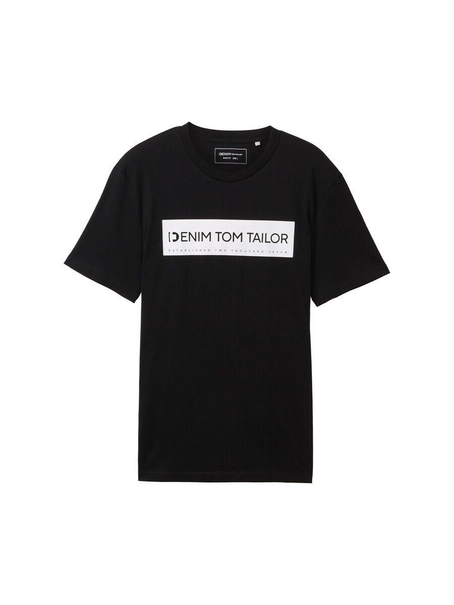 

Футболка TOM TAILOR DENIM, черный