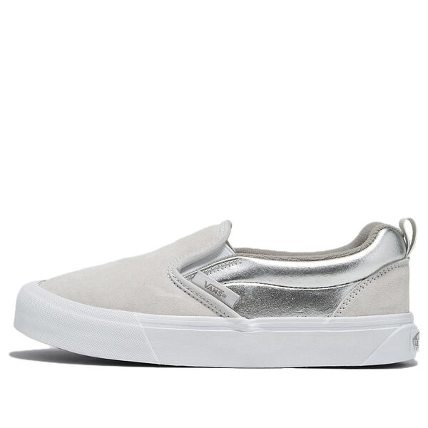 

Кроссовки knu slip-on 'metallic silver' Vans, серебряный