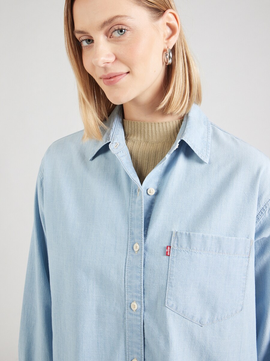 Блуза LEVI'S  Harlie, синий деним — фото 3