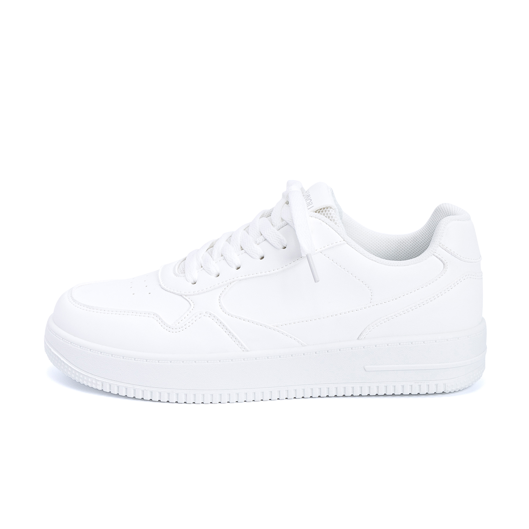 

HUANQIU Нескользящие низкие кроссовки для скейтбординга, увеличивающие рост, мужские, белые