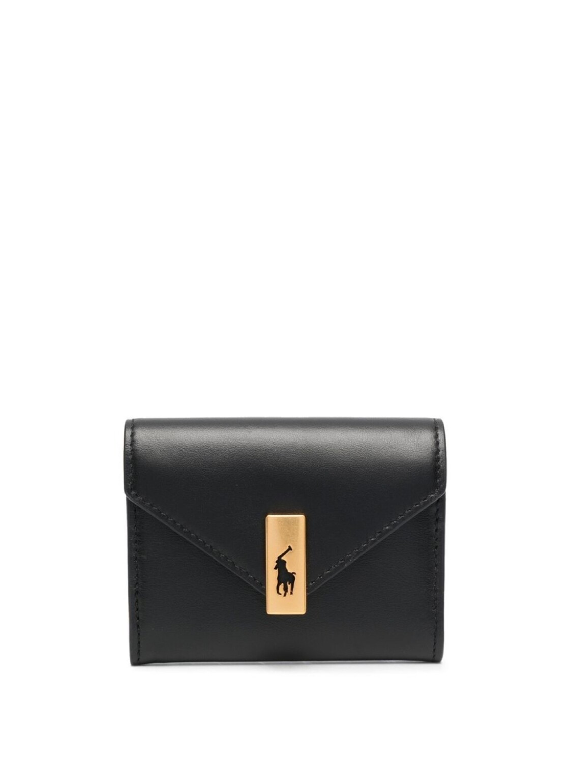 

Кошелек с пряжкой-логотипом Polo Ralph Lauren, черный