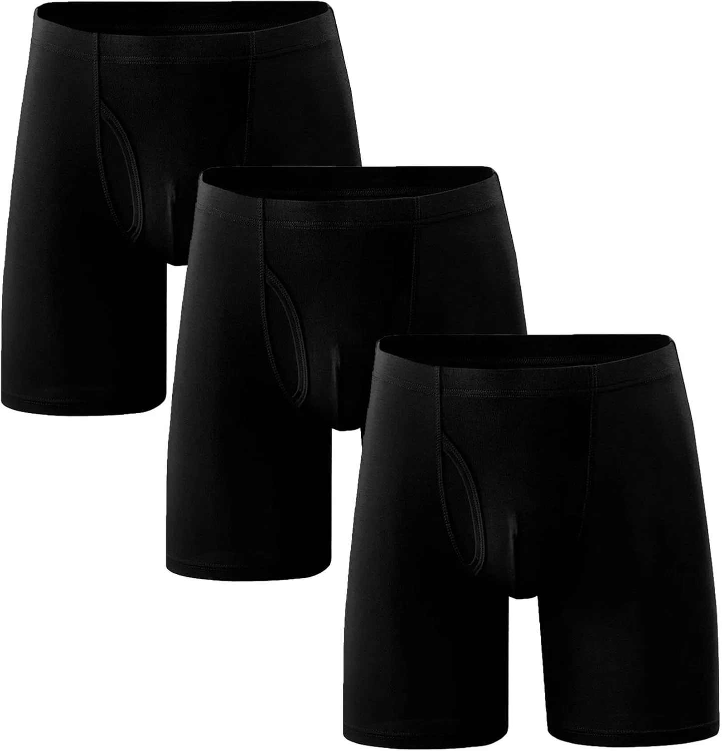 Боксеры хлопковые Black3pc