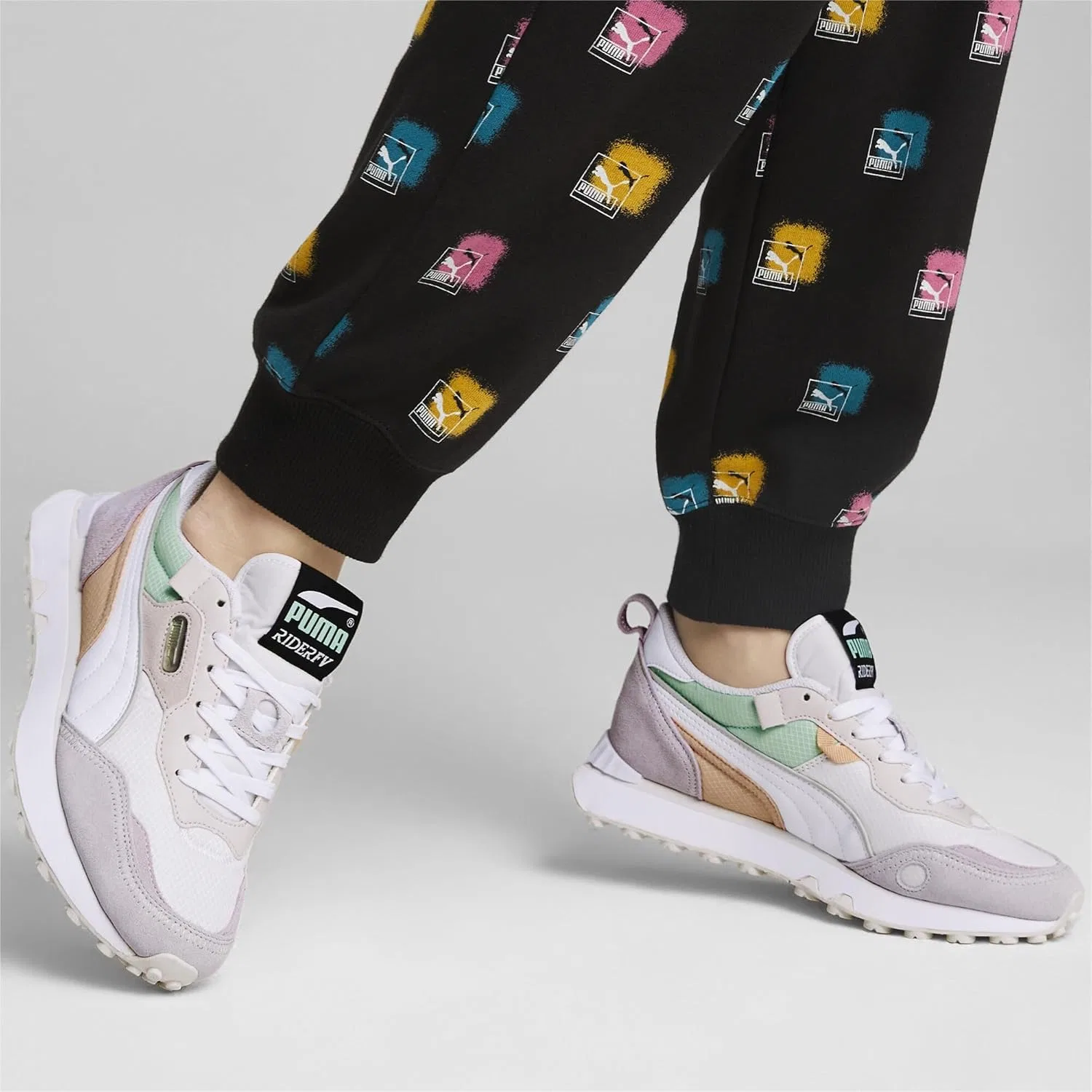 Кроссовки PUMA Rider FV Future Vintage, White — фото 3
