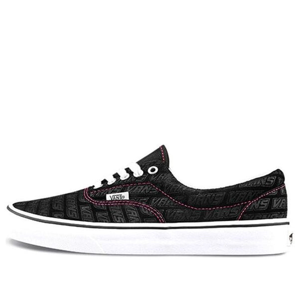 

Кроссовки era low tops casual skateboarding shoes black alphabet Vans, черный