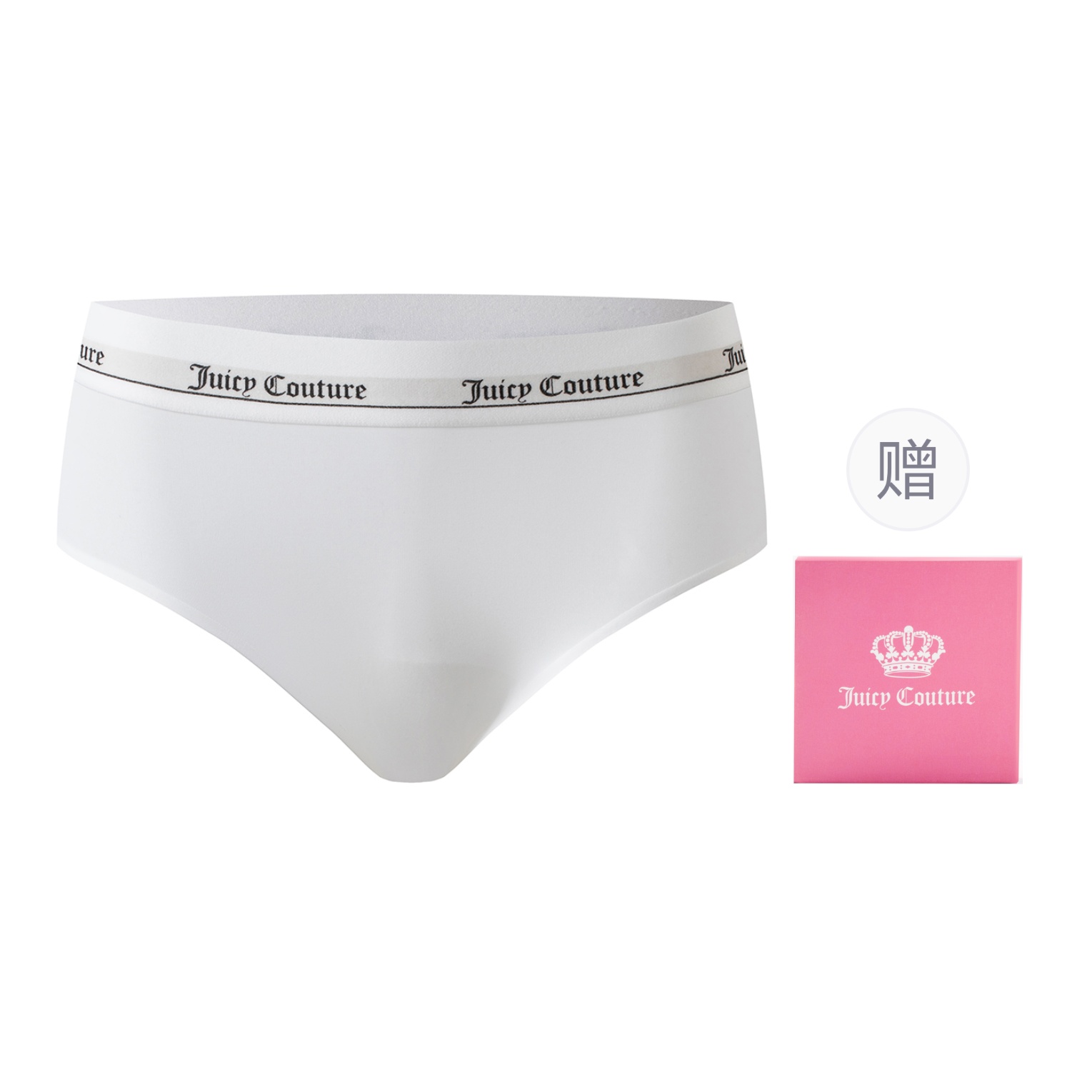 

Женские трусы Juzi Triangle Juicy Couture, белый (1 pack)