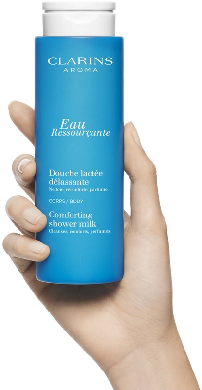 Eau ressourcante comforting shower milk shower milk with fragrances Clarins, 200 мл — фото 3