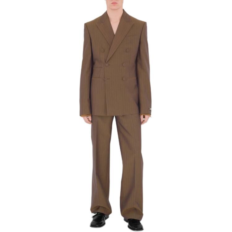 Деловой костюм мужской Burberry Tawny, классический крой, цвет Tawny — фото 3