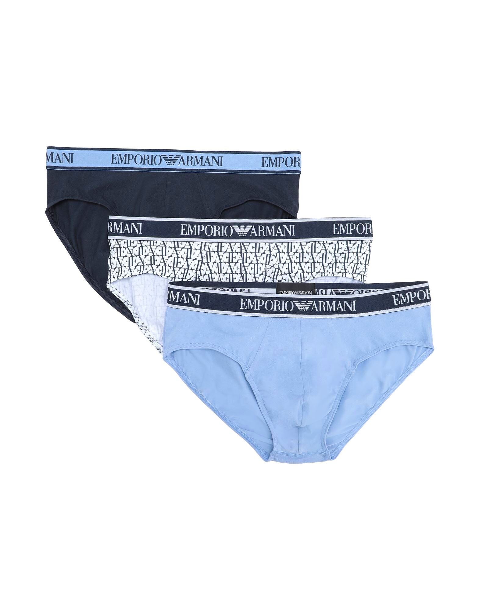 

Мужские трикотажные изделия, набор из 3 штук, BR Emporio Armani, светло-голубой