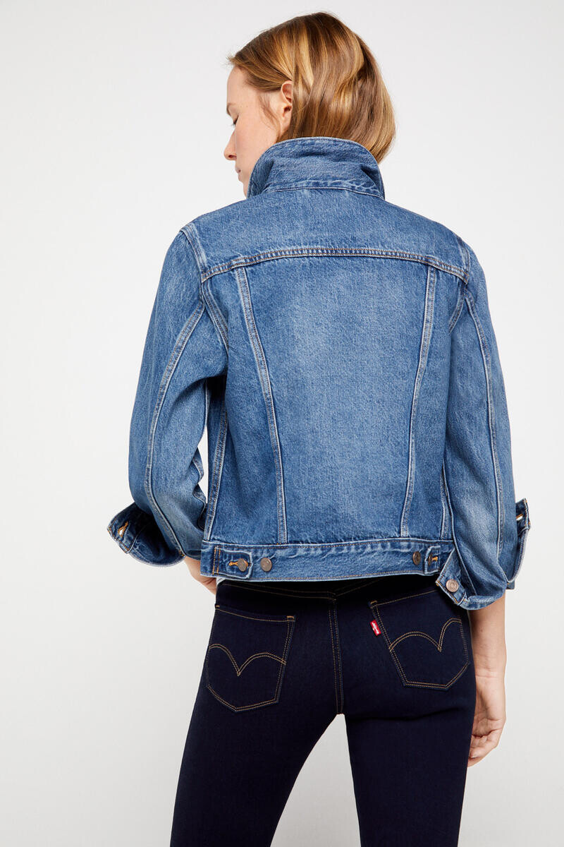 Оригинальная джинсовая куртка Levi's Trucker Levi's, синий — фото 2