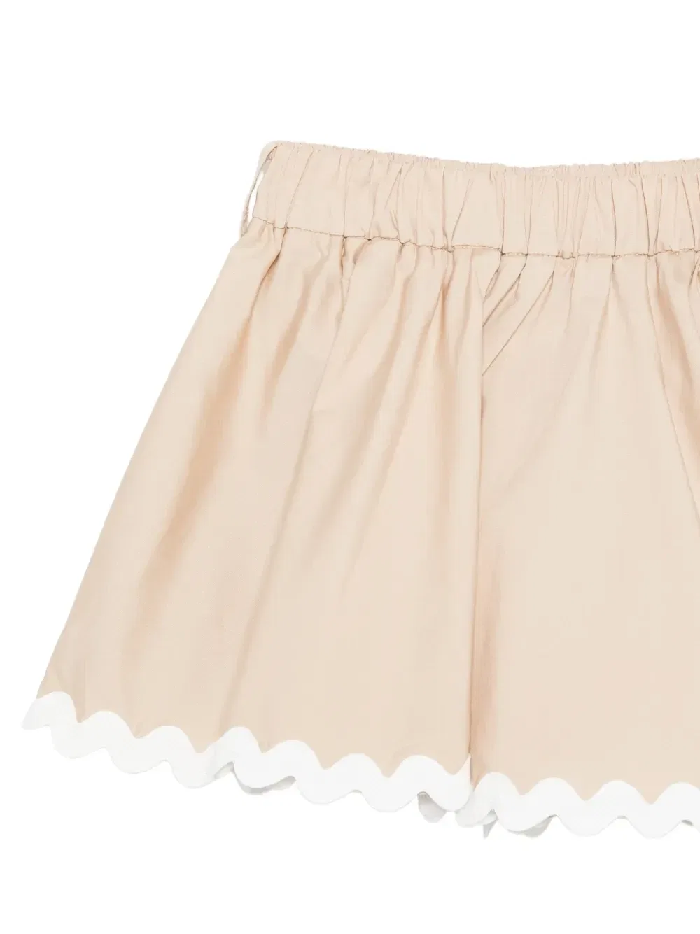 Комплект из юбки с карманами и топа с короткими рукавами Twinset Kids, белый — фото 3