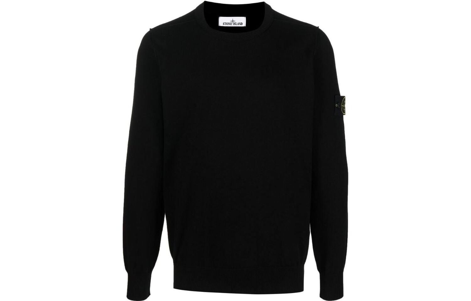 

Толстовка мужская Stone Island Compass-patch Virgin Wool, черный