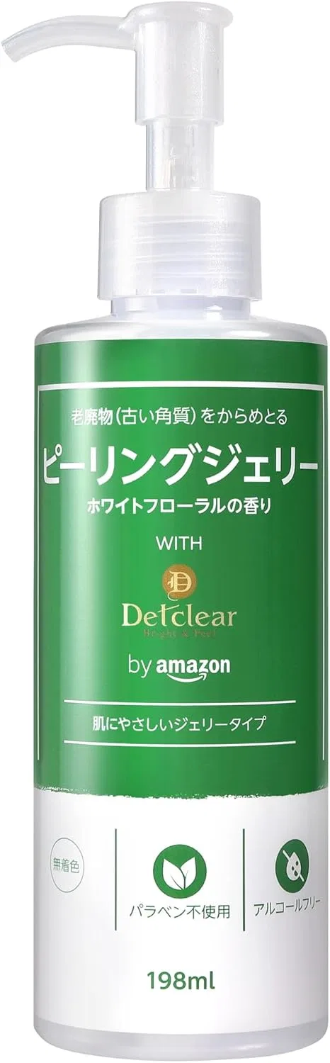 Скраб-пилинг DET Clear Bright & Peel Peeling Jelly CICA Extra 6.7 oz (Белый цветочный аромат)