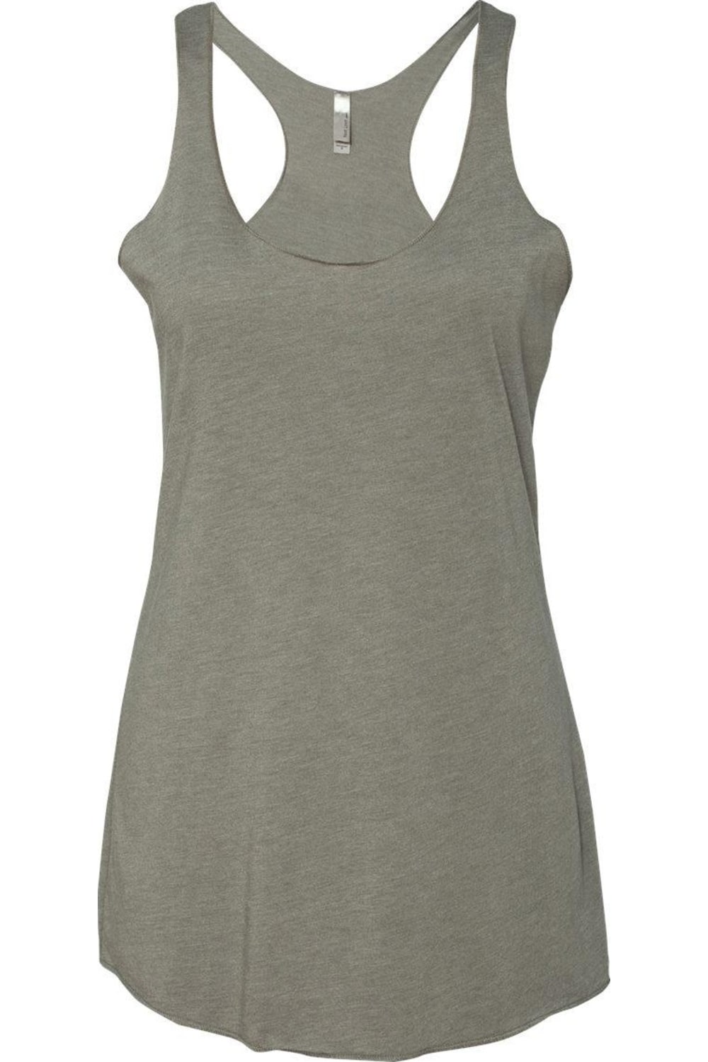 

Женская майка-борцовка Triblend Next Level, цвет venetian grey