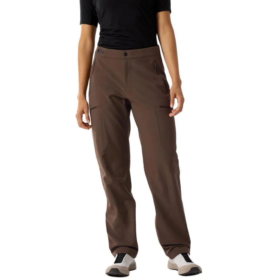 Брюки GAMMA MX Casual женские Arcteryx, carob коричневый/carob