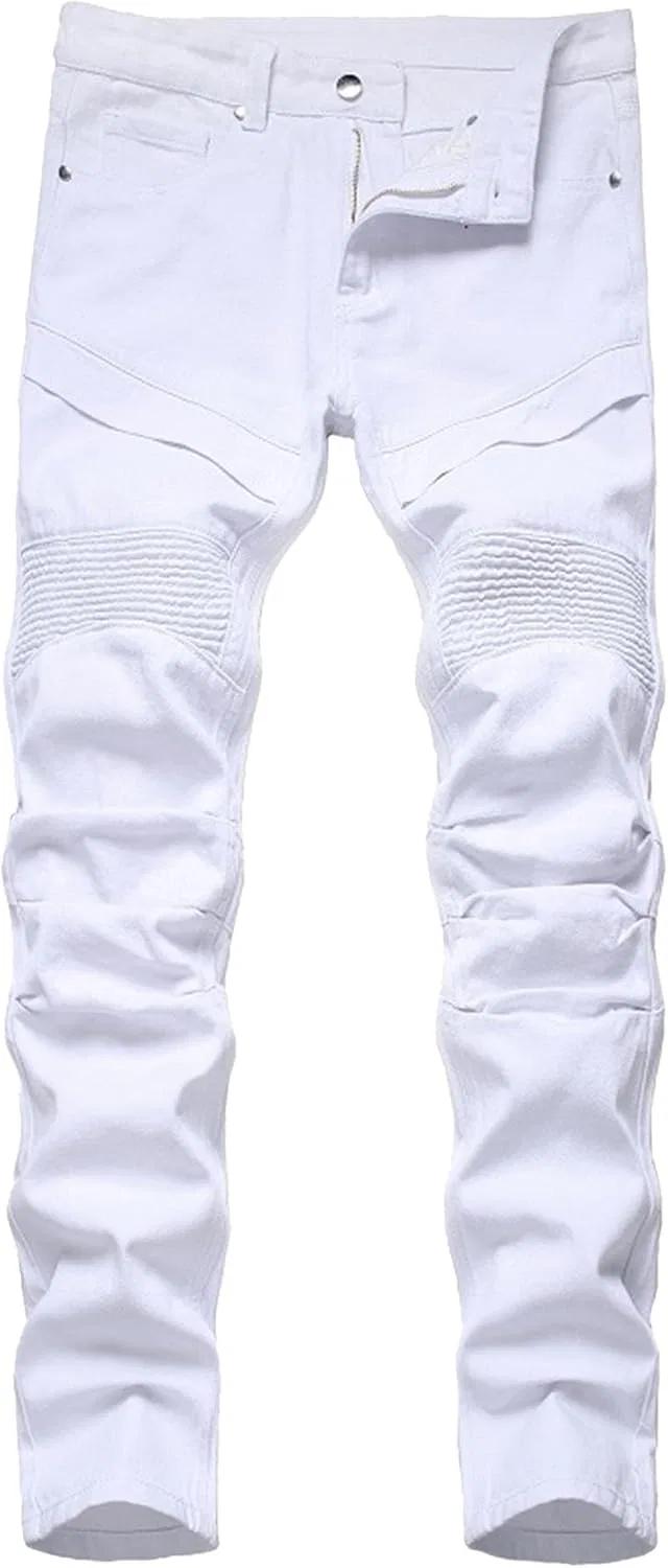 Джинсы прямые Regular Straight, белый