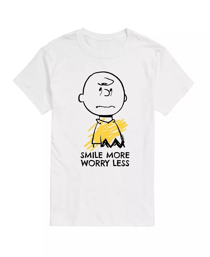 

Мужская футболка с коротким рукавом Peanuts AIRWAVES, белый