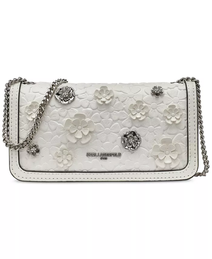 

Сумка Kosette Embossed Shoulder KARL LAGERFELD PARIS, белый