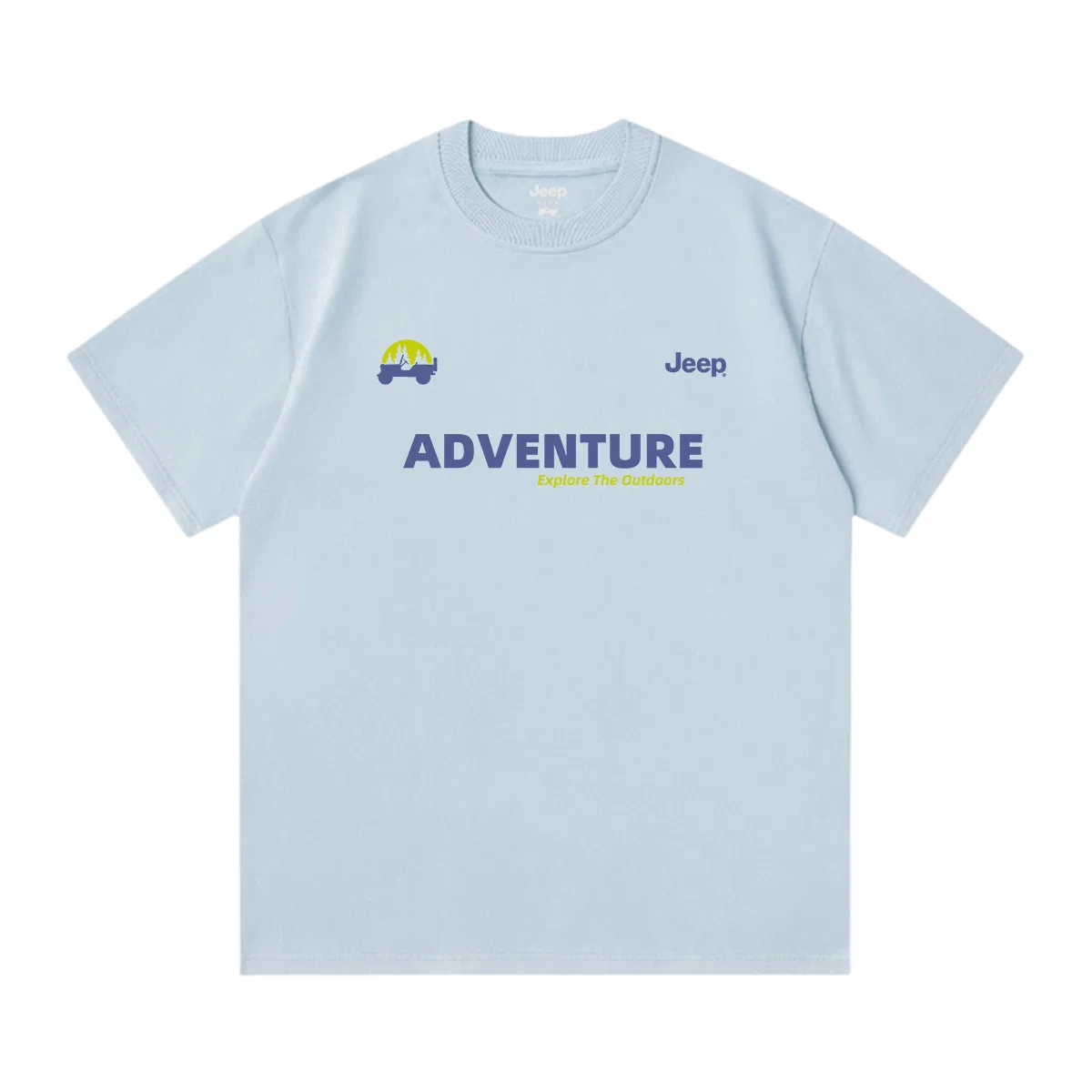 Футболка с круглым вырезом Jeep Sky Blue