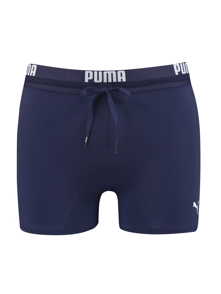 

Плавки PUMA SWIM MEN с логотипом, темно-синие