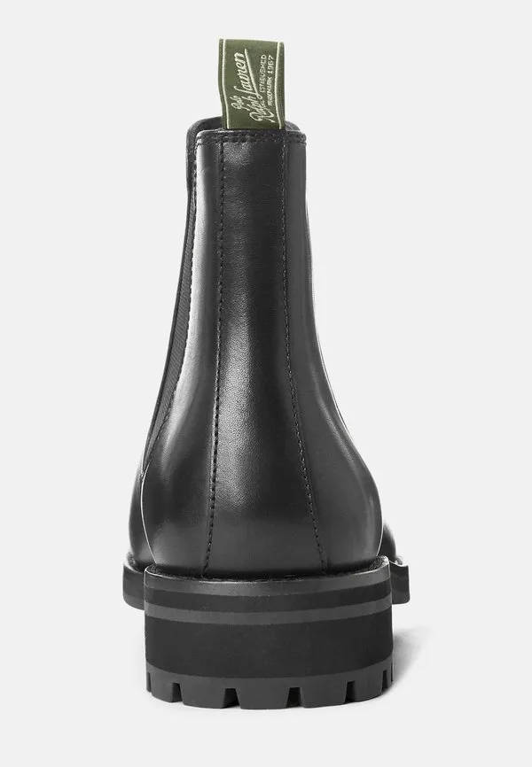 Классические кожаные ботинки челси bryson до щиколотки Polo Ralph Lauren, Black — фото 3