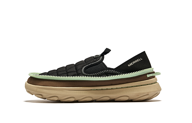 

MERRELL Хат Мок 2 Упаковываемые Легкие Открытые Рекреационные Мужские Джаспер - Черный Зеленый, цвет Black Green