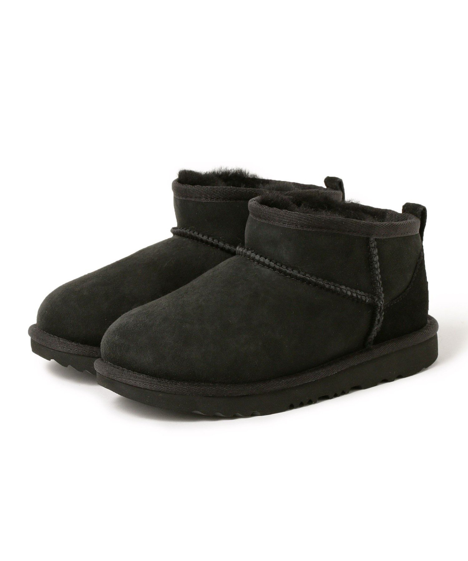 Детские классические зимние ботинки UGG Ultra Mini (19,5-21 см) сезона осень-зима 2025. Подарок Kodomo Beams, Black