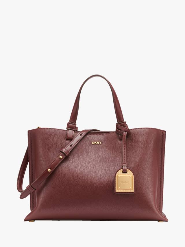 

Кожаная сумка-саквояж Alya DKNY, Aged Wine