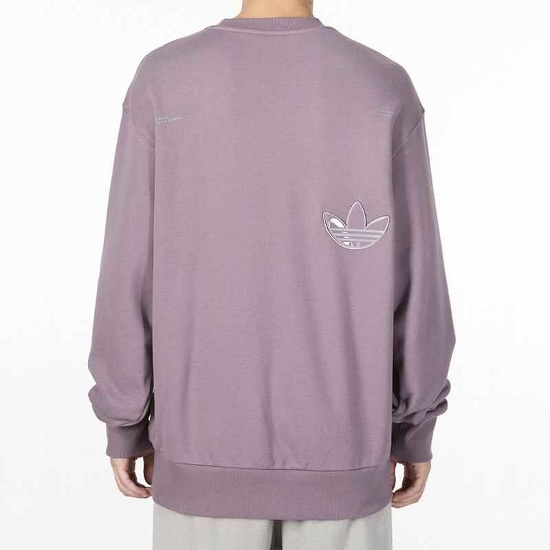 Толстовка Adi Color для мужчин, фиолетовая Adidas Originals, фиолетовый — фото 4