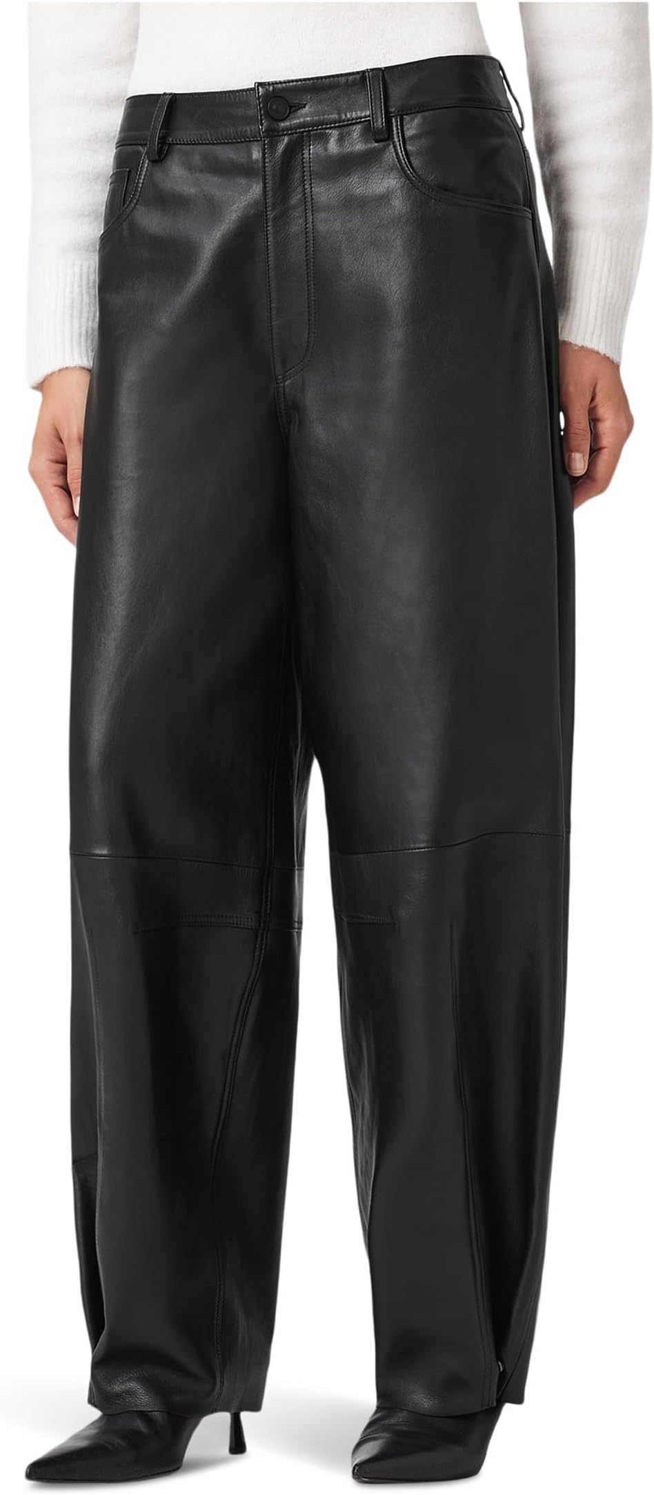 

Брюки AllSaints Jett Lea Trousers, черный