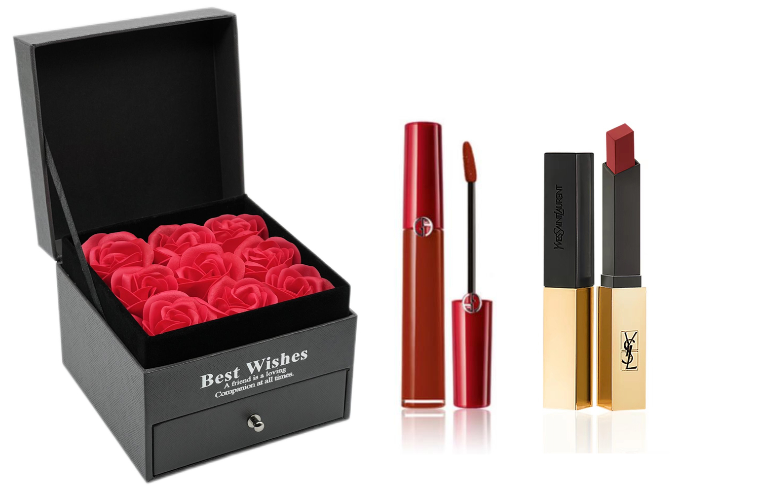 

GIORGIO ARMANI Классическая красная помада AMANI в подарок матовая бархатная с естественным сиянием подарок на день рождения для девушки