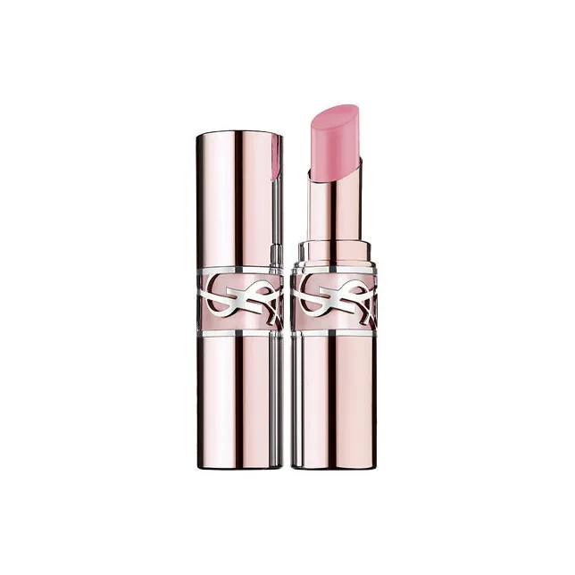 SAINT LAURENT Бальзам для губ увлажняющий с мягким блеском Pink Tube, Love Glow, #1B Natural Soft Pink